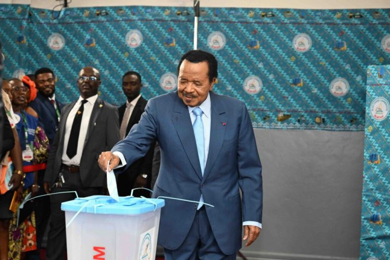 Cameroun : le président sortant Paul Biya proclamé vainqueur de la ...